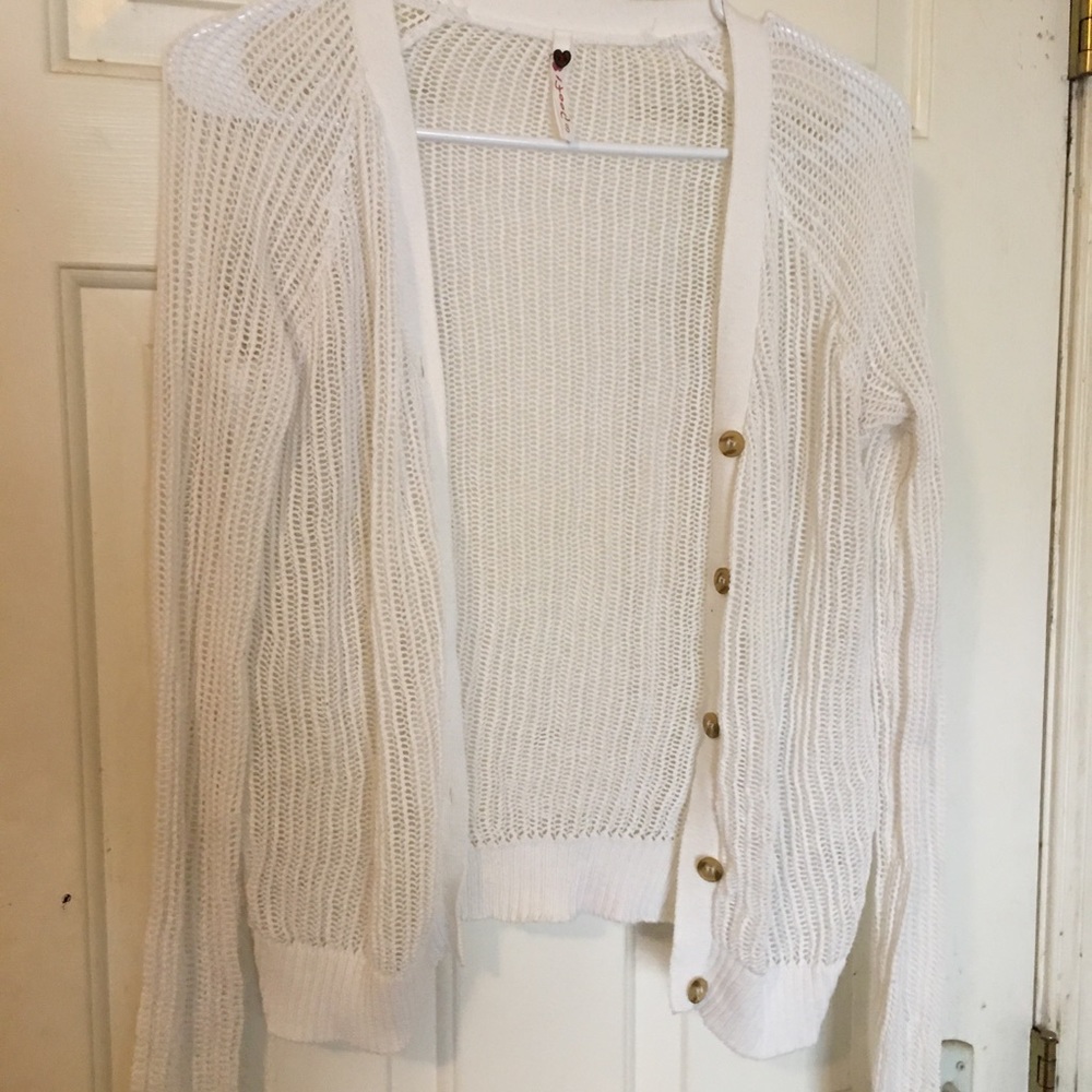 holy white sweater